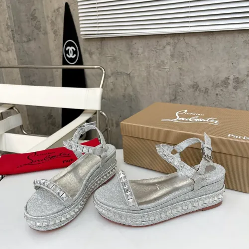 Cheap Christian Louboutin CL Sandal For Women #1409735 Replica Wholesale [$98.00 USD] [ITEM#1409735] on Replica Christian Louboutin CL Sandal