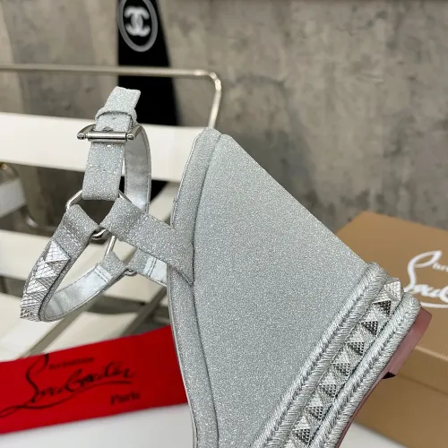 Cheap Christian Louboutin CL Sandal For Women #1409736 Replica Wholesale [$98.00 USD] [ITEM#1409736] on Replica Christian Louboutin CL Sandal