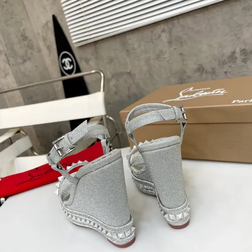 Cheap Christian Louboutin CL Sandal For Women #1409736 Replica Wholesale [$98.00 USD] [ITEM#1409736] on Replica Christian Louboutin CL Sandal