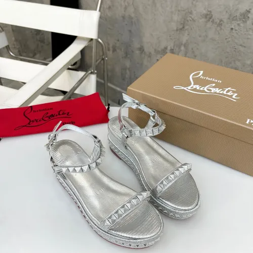 Cheap Christian Louboutin CL Sandal For Women #1409737 Replica Wholesale [$98.00 USD] [ITEM#1409737] on Replica Christian Louboutin CL Sandal
