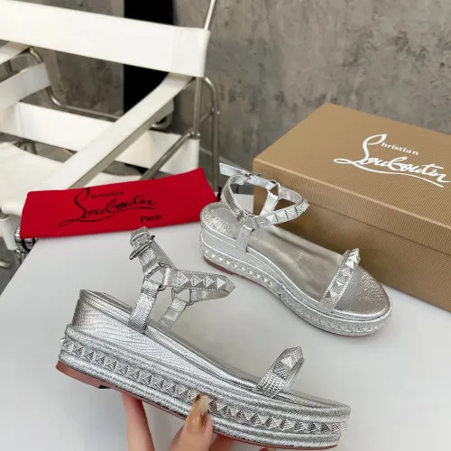 Cheap Christian Louboutin CL Sandal For Women #1409737 Replica Wholesale [$98.00 USD] [ITEM#1409737] on Replica Christian Louboutin CL Sandal