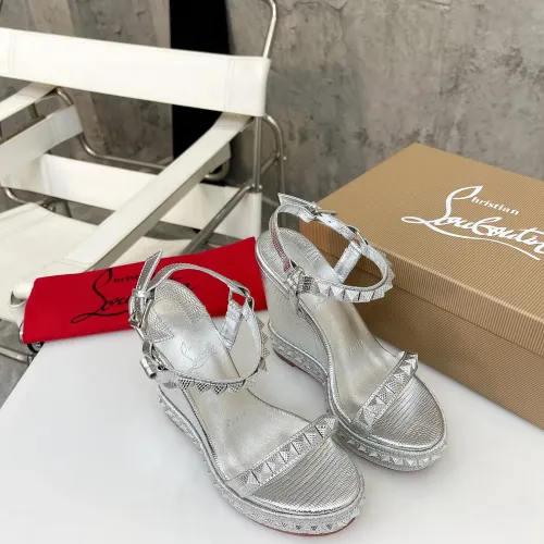 Cheap Christian Louboutin CL Sandal For Women #1409738 Replica Wholesale [$98.00 USD] [ITEM#1409738] on Replica Christian Louboutin CL Sandal