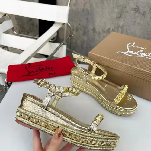 Cheap Christian Louboutin CL Sandal For Women #1409739 Replica Wholesale [$98.00 USD] [ITEM#1409739] on Replica Christian Louboutin CL Sandal