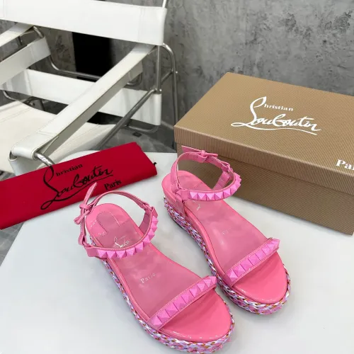 Cheap Christian Louboutin CL Sandal For Women #1409741 Replica Wholesale [$98.00 USD] [ITEM#1409741] on Replica Christian Louboutin CL Sandal