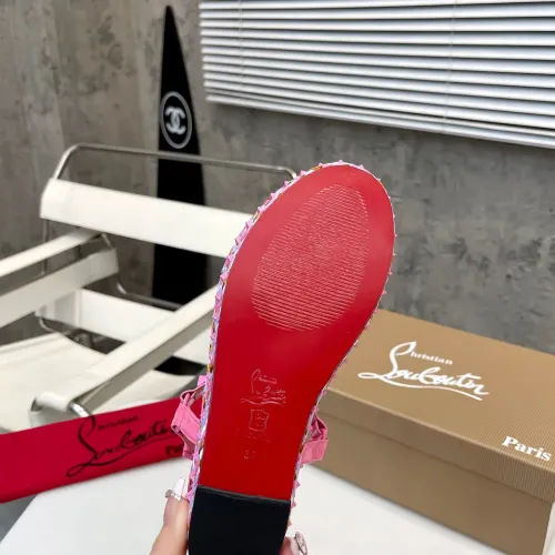 Cheap Christian Louboutin CL Sandal For Women #1409741 Replica Wholesale [$98.00 USD] [ITEM#1409741] on Replica Christian Louboutin CL Sandal