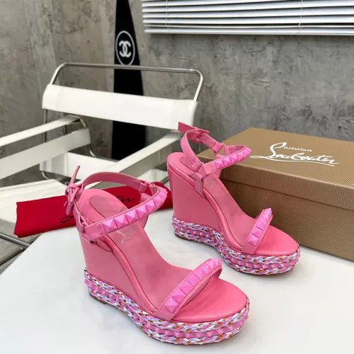 Cheap Christian Louboutin CL Sandal For Women #1409742 Replica Wholesale [$98.00 USD] [ITEM#1409742] on Replica Christian Louboutin CL Sandal