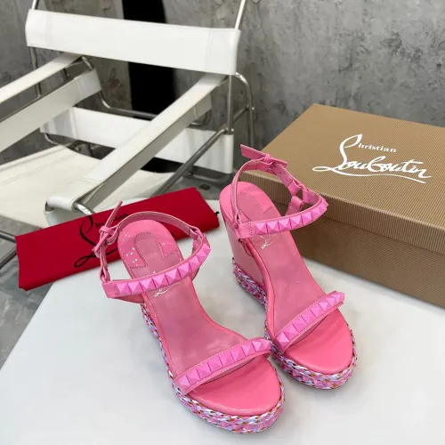 Cheap Christian Louboutin CL Sandal For Women #1409742 Replica Wholesale [$98.00 USD] [ITEM#1409742] on Replica Christian Louboutin CL Sandal
