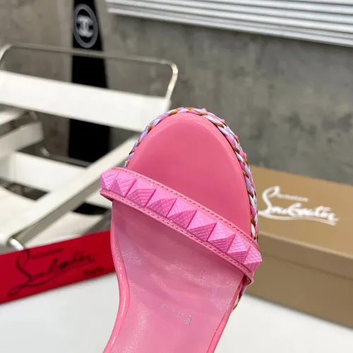 Cheap Christian Louboutin CL Sandal For Women #1409742 Replica Wholesale [$98.00 USD] [ITEM#1409742] on Replica Christian Louboutin CL Sandal