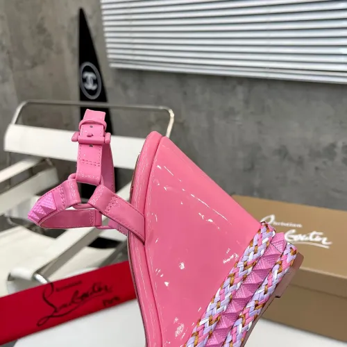 Cheap Christian Louboutin CL Sandal For Women #1409742 Replica Wholesale [$98.00 USD] [ITEM#1409742] on Replica Christian Louboutin CL Sandal