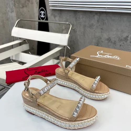 Cheap Christian Louboutin CL Sandal For Women #1409743 Replica Wholesale [$98.00 USD] [ITEM#1409743] on Replica Christian Louboutin CL Sandal