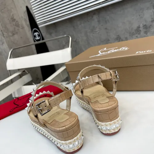 Cheap Christian Louboutin CL Sandal For Women #1409743 Replica Wholesale [$98.00 USD] [ITEM#1409743] on Replica Christian Louboutin CL Sandal