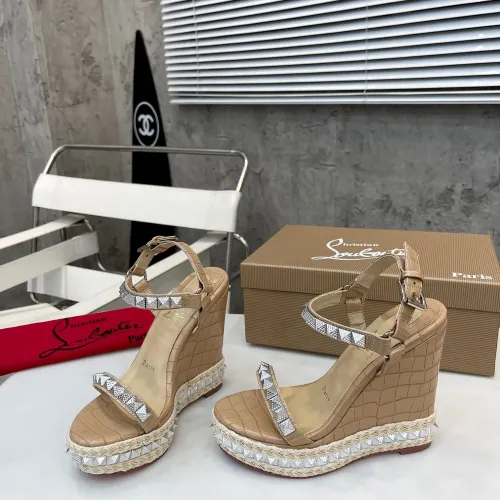 Cheap Christian Louboutin CL Sandal For Women #1409744 Replica Wholesale [$98.00 USD] [ITEM#1409744] on Replica Christian Louboutin CL Sandal