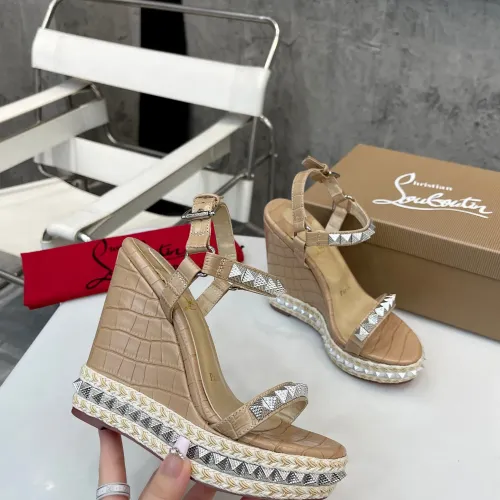 Cheap Christian Louboutin CL Sandal For Women #1409744 Replica Wholesale [$98.00 USD] [ITEM#1409744] on Replica Christian Louboutin CL Sandal