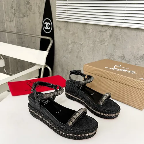 Cheap Christian Louboutin CL Sandal For Women #1409745 Replica Wholesale [$98.00 USD] [ITEM#1409745] on Replica Christian Louboutin CL Sandal
