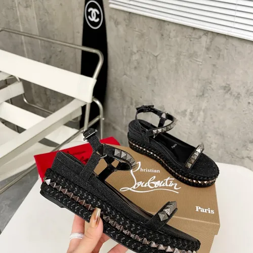 Cheap Christian Louboutin CL Sandal For Women #1409745 Replica Wholesale [$98.00 USD] [ITEM#1409745] on Replica Christian Louboutin CL Sandal