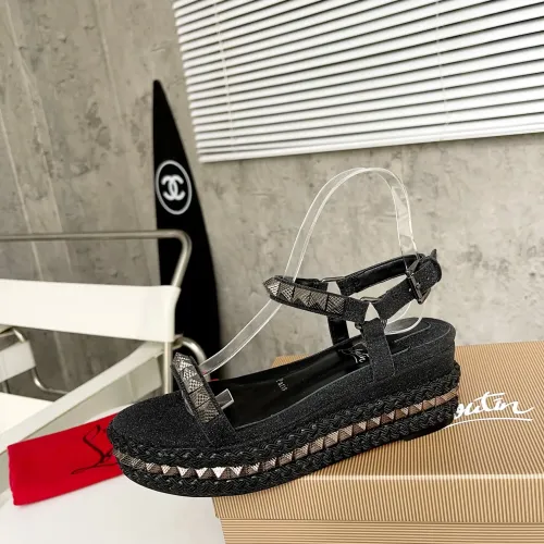 Cheap Christian Louboutin CL Sandal For Women #1409745 Replica Wholesale [$98.00 USD] [ITEM#1409745] on Replica Christian Louboutin CL Sandal