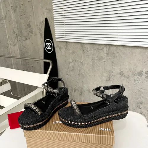 Cheap Christian Louboutin CL Sandal For Women #1409745 Replica Wholesale [$98.00 USD] [ITEM#1409745] on Replica Christian Louboutin CL Sandal