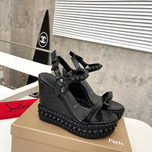 Cheap Christian Louboutin CL Sandal For Women #1409747 Replica Wholesale [$98.00 USD] [ITEM#1409747] on Replica Christian Louboutin CL Sandal