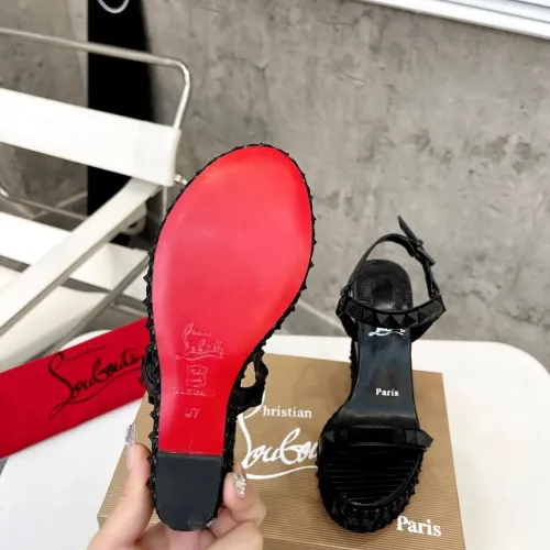 Cheap Christian Louboutin CL Sandal For Women #1409747 Replica Wholesale [$98.00 USD] [ITEM#1409747] on Replica Christian Louboutin CL Sandal