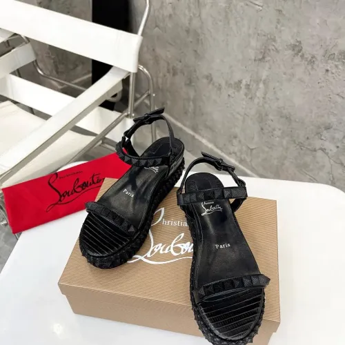 Cheap Christian Louboutin CL Sandal For Women #1409748 Replica Wholesale [$98.00 USD] [ITEM#1409748] on Replica Christian Louboutin CL Sandal