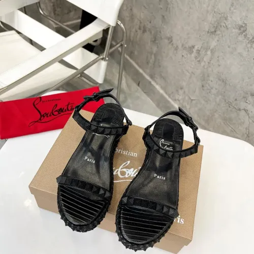 Cheap Christian Louboutin CL Sandal For Women #1409748 Replica Wholesale [$98.00 USD] [ITEM#1409748] on Replica Christian Louboutin CL Sandal