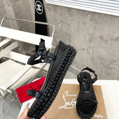 Cheap Christian Louboutin CL Sandal For Women #1409748 Replica Wholesale [$98.00 USD] [ITEM#1409748] on Replica Christian Louboutin CL Sandal