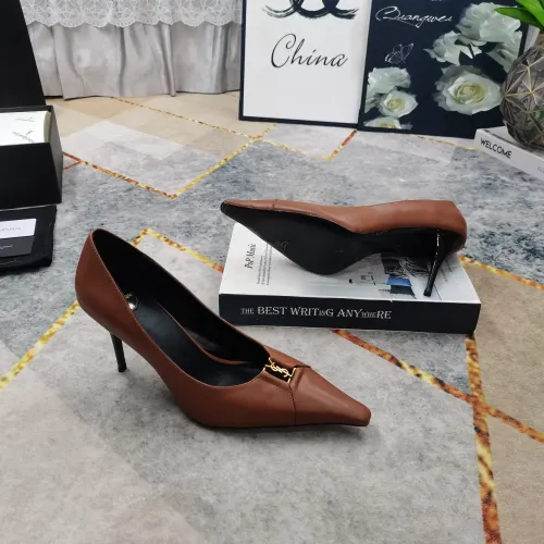 Cheap Yves Saint Laurent YSL High-Heeled Shoes For Women #1409759 Replica Wholesale [$118.00 USD] [ITEM#1409759] on Replica Yves Saint Laurent YSL High-Heeled Shoes