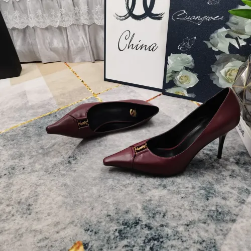 Cheap Yves Saint Laurent YSL High-Heeled Shoes For Women #1409760 Replica Wholesale [$118.00 USD] [ITEM#1409760] on Replica Yves Saint Laurent YSL High-Heeled Shoes