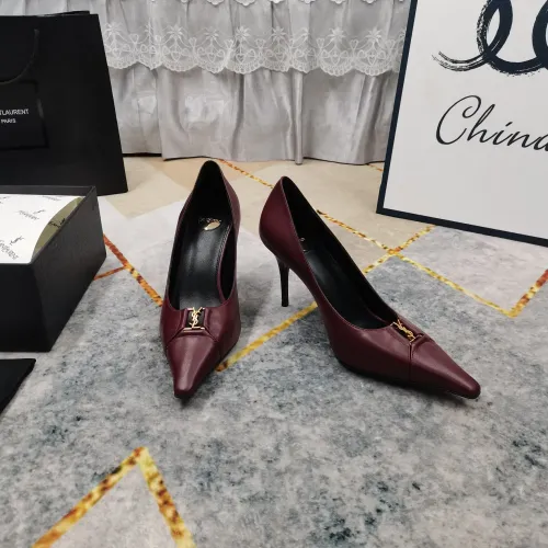 Cheap Yves Saint Laurent YSL High-Heeled Shoes For Women #1409760 Replica Wholesale [$118.00 USD] [ITEM#1409760] on Replica Yves Saint Laurent YSL High-Heeled Shoes