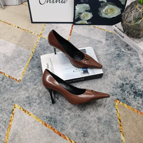 Cheap Yves Saint Laurent YSL High-Heeled Shoes For Women #1409761 Replica Wholesale [$118.00 USD] [ITEM#1409761] on Replica Yves Saint Laurent YSL High-Heeled Shoes