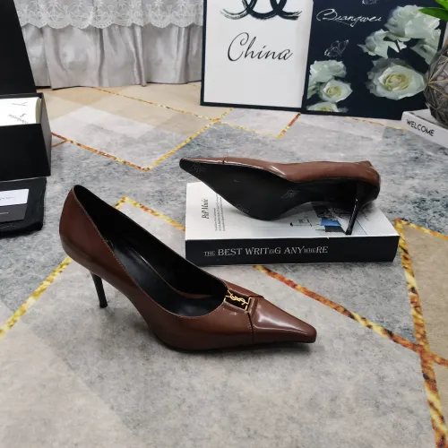 Cheap Yves Saint Laurent YSL High-Heeled Shoes For Women #1409761 Replica Wholesale [$118.00 USD] [ITEM#1409761] on Replica Yves Saint Laurent YSL High-Heeled Shoes