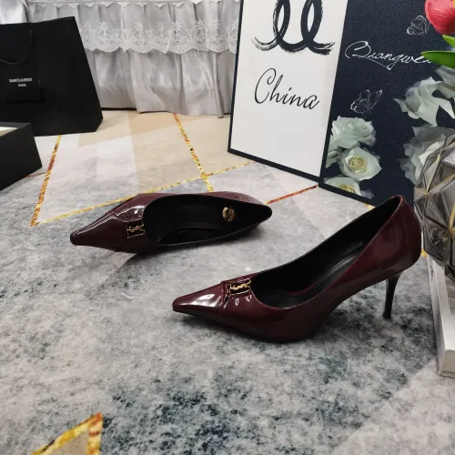 Cheap Yves Saint Laurent YSL High-Heeled Shoes For Women #1409762 Replica Wholesale [$118.00 USD] [ITEM#1409762] on Replica Yves Saint Laurent YSL High-Heeled Shoes