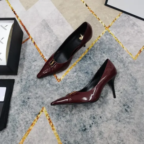 Cheap Yves Saint Laurent YSL High-Heeled Shoes For Women #1409762 Replica Wholesale [$118.00 USD] [ITEM#1409762] on Replica Yves Saint Laurent YSL High-Heeled Shoes