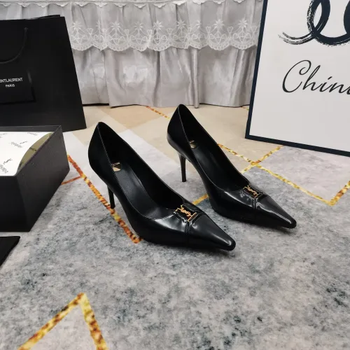 Cheap Yves Saint Laurent YSL High-Heeled Shoes For Women #1409763 Replica Wholesale [$118.00 USD] [ITEM#1409763] on Replica Yves Saint Laurent YSL High-Heeled Shoes