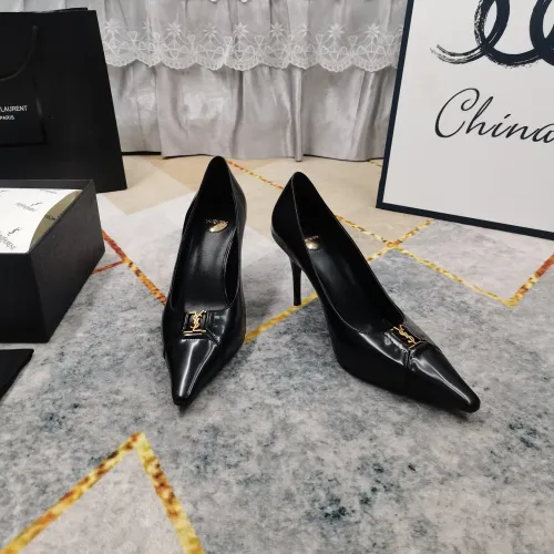 Cheap Yves Saint Laurent YSL High-Heeled Shoes For Women #1409763 Replica Wholesale [$118.00 USD] [ITEM#1409763] on Replica Yves Saint Laurent YSL High-Heeled Shoes