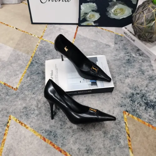 Cheap Yves Saint Laurent YSL High-Heeled Shoes For Women #1409763 Replica Wholesale [$118.00 USD] [ITEM#1409763] on Replica Yves Saint Laurent YSL High-Heeled Shoes