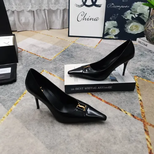 Cheap Yves Saint Laurent YSL High-Heeled Shoes For Women #1409763 Replica Wholesale [$118.00 USD] [ITEM#1409763] on Replica Yves Saint Laurent YSL High-Heeled Shoes