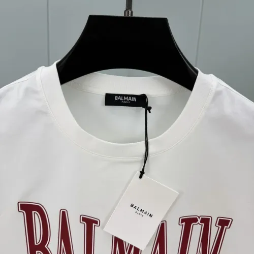 Cheap Balmain T-Shirts Short Sleeved For Unisex #1409767 Replica Wholesale [$72.00 USD] [ITEM#1409767] on Replica Balmain T-Shirts