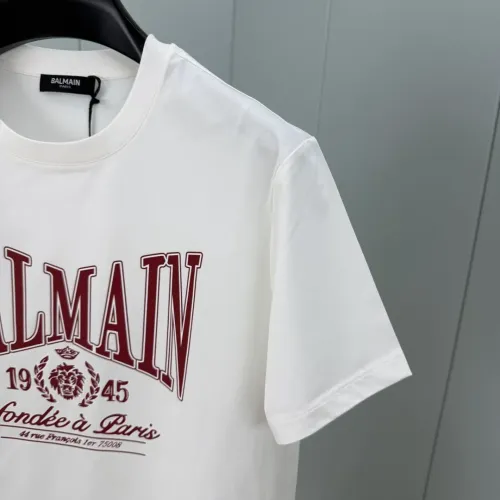 Cheap Balmain T-Shirts Short Sleeved For Unisex #1409767 Replica Wholesale [$72.00 USD] [ITEM#1409767] on Replica Balmain T-Shirts