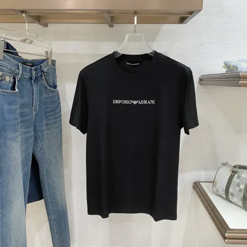 Armani T-Shirts Short Sleeved For Men #1409781