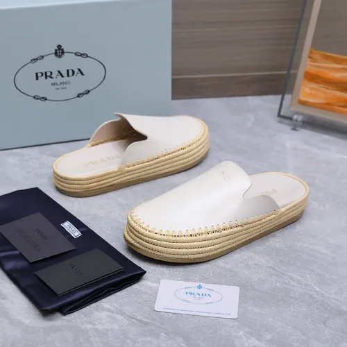Cheap Prada Slippers For Women #1409784 Replica Wholesale [$132.00 USD] [ITEM#1409784] on Replica Prada Slippers