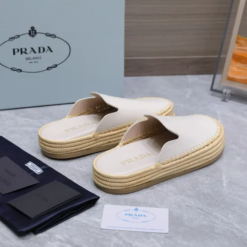 Cheap Prada Slippers For Women #1409784 Replica Wholesale [$132.00 USD] [ITEM#1409784] on Replica Prada Slippers