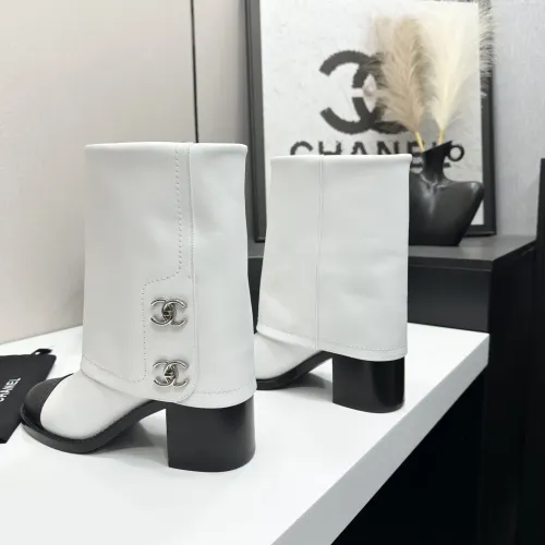 Cheap Chanel Boots For Women #1409794 Replica Wholesale [$155.00 USD] [ITEM#1409794] on Replica Chanel Boots