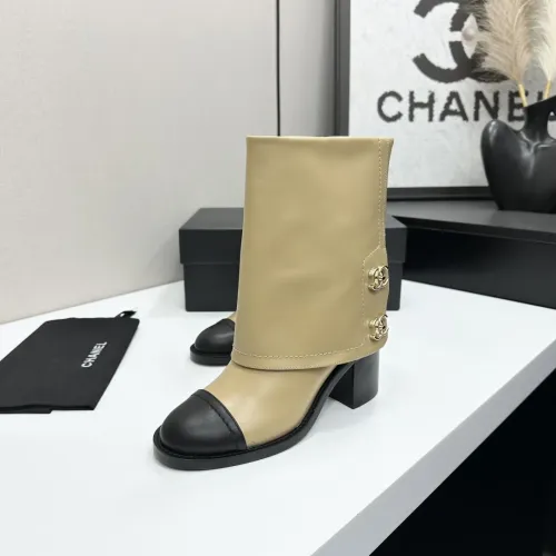 Cheap Chanel Boots For Women #1409795 Replica Wholesale [$155.00 USD] [ITEM#1409795] on Replica Chanel Boots
