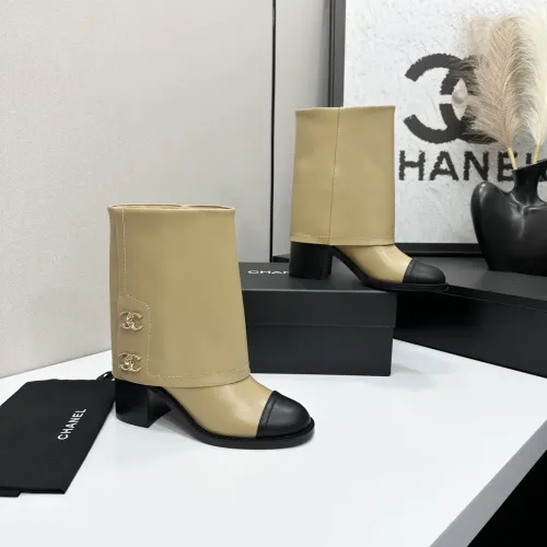 Cheap Chanel Boots For Women #1409795 Replica Wholesale [$155.00 USD] [ITEM#1409795] on Replica Chanel Boots
