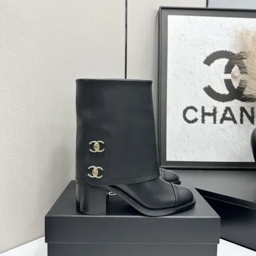 Cheap Chanel Boots For Women #1409796 Replica Wholesale [$155.00 USD] [ITEM#1409796] on Replica Chanel Boots