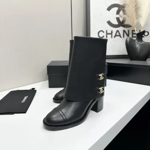 Cheap Chanel Boots For Women #1409796 Replica Wholesale [$155.00 USD] [ITEM#1409796] on Replica Chanel Boots