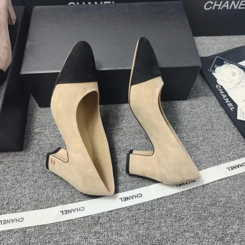 Cheap Chanel High-Heeled Shoes For Women #1409858 Replica Wholesale [$96.00 USD] [ITEM#1409858] on Replica Chanel High-Heeled Shoes