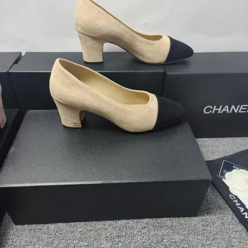 Cheap Chanel High-Heeled Shoes For Women #1409858 Replica Wholesale [$96.00 USD] [ITEM#1409858] on Replica Chanel High-Heeled Shoes
