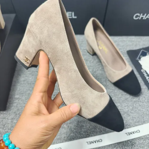 Cheap Chanel High-Heeled Shoes For Women #1409859 Replica Wholesale [$96.00 USD] [ITEM#1409859] on Replica Chanel High-Heeled Shoes